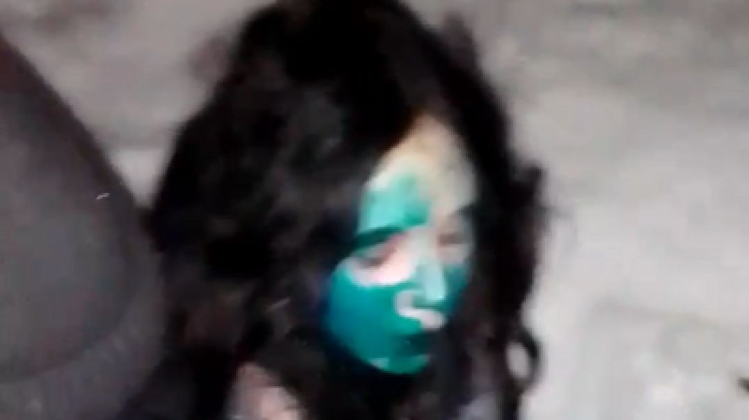 Russian female drug courier ("zkladchitsa") was fucked in the mouth and ass by "sport